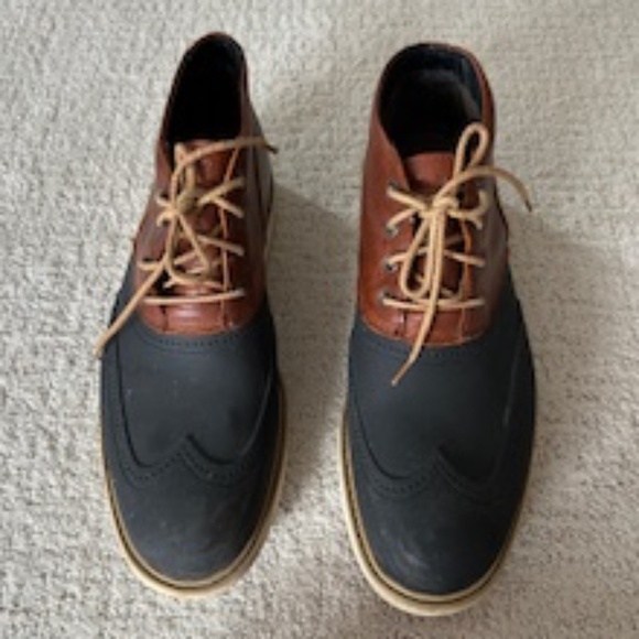 TIMBERLAND  BROWN & BLACK BOOTS Sz 11 GREAT CONDITION main image 5
